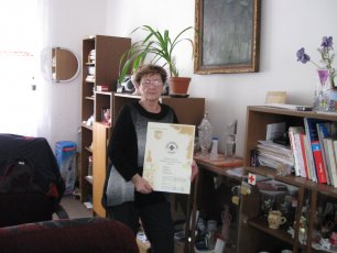 Stanislava Klicmanová žije prací pro Český červený kříž v Kladně
