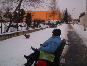 Problémy kladenských vozíčkářů
